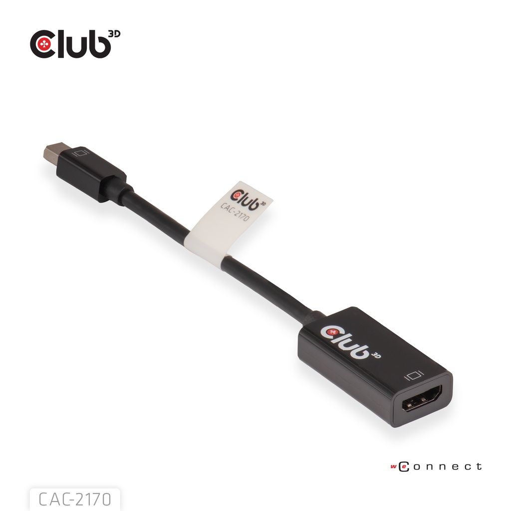 Mini DisplayPort™ 1.2 to HDMI™ 2.0 UHD Active Adapter