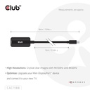 Mini DisplayPort™ 1.4 to HDMI™ 8K60Hz M/F Adapter