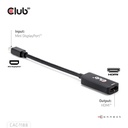 Mini DisplayPort™ 1.4 to HDMI™ 8K60Hz M/F Adapter