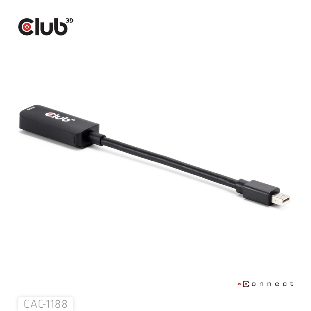 Mini DisplayPort™ 1.4 to HDMI™ 8K60Hz M/F Adapter