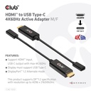 HDMI™ to USB -C® 4K60Hz Active Adapter M/F