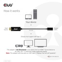 HDMI™ to USB -C® 4K60Hz Active Adapter M/F