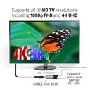HDMI™ to  Displayport™ Adapter