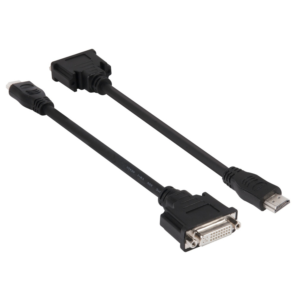 HDMI™ to DVI-D Single Link Passive Adapter