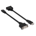 HDMI™ to DVI-D Single Link Passive Adapter
