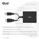 HDMI™ + USB Bus powered to DisplayPort™ 4K120Hz or 8K30Hz M/F Adapter
