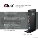 USB-A 5Gbps Dual Display Docking Station