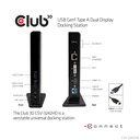 USB-A 5Gbps Dual Display Docking Station