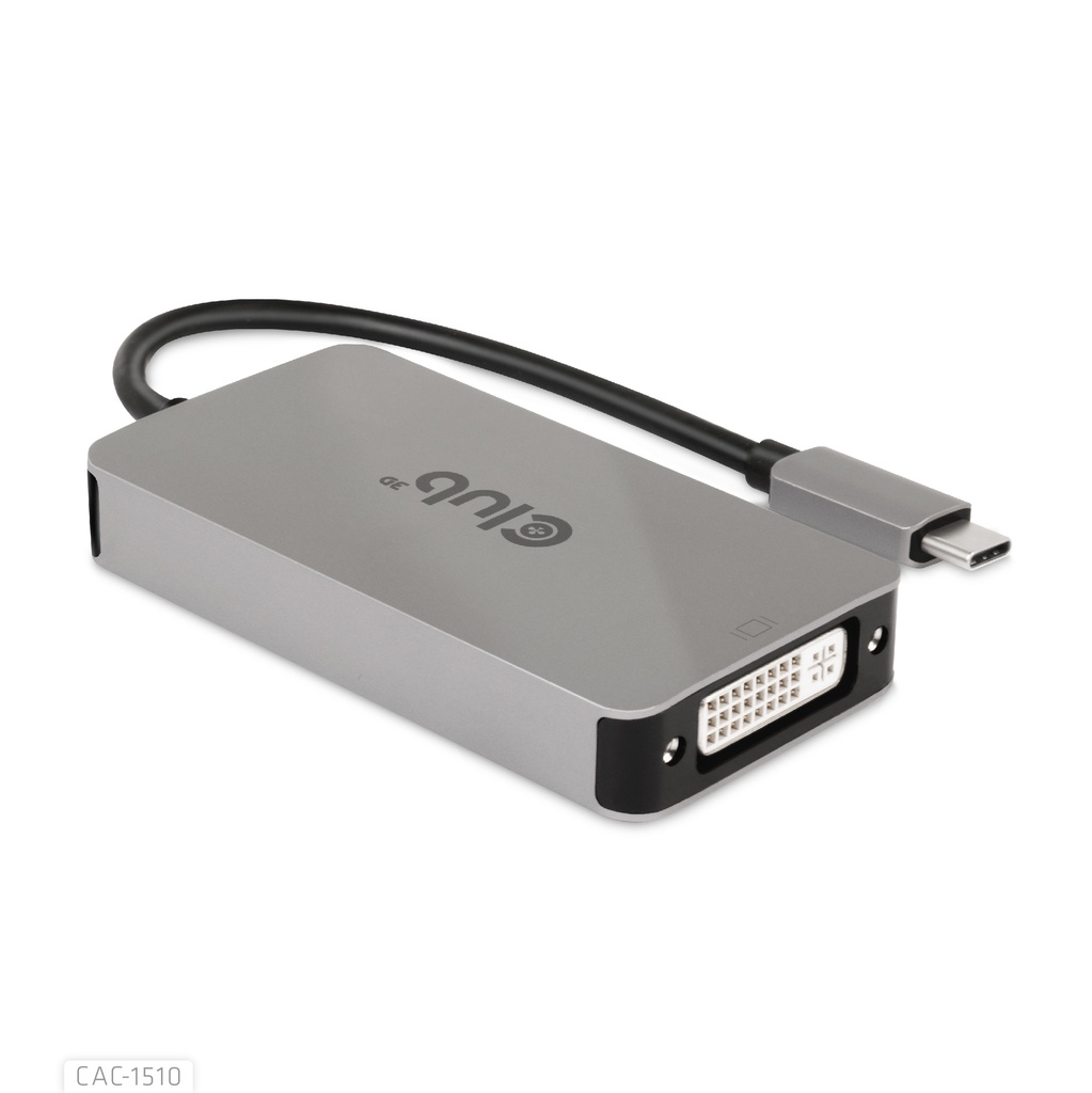 USB-C® to Dual Link DVI-D HDCP ON version Active Adapter M/F