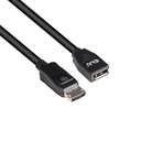 DisplayPort™ 1.4 Extension Cable 8K60Hz DSC 1.2 HBR3 HDR Bidirectional M/F 3m/9.84ft