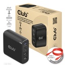 [CAC-1912EU] CAC-1912EU Travel Charger 100W GaN 4‑Port USB‑A/USB‑C PD 3.0