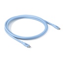 [CAC-3003] CAC-3003 USB4 Gen2x2 Type‑C Bi‑Directional Baby Blue 4K60Hz 20Gbps PD 240W EPR 2m/6.56ft