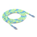 [CAC-3011] CAC-3011 USB-C® Beaded Cable Blue