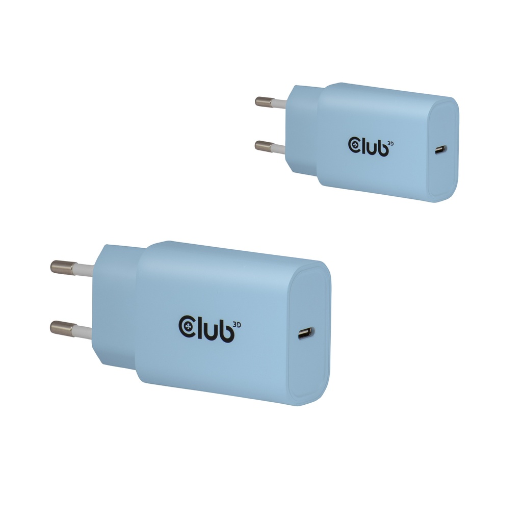 CAC-3022 2‑Pack USB‑C Charger 30W Blue