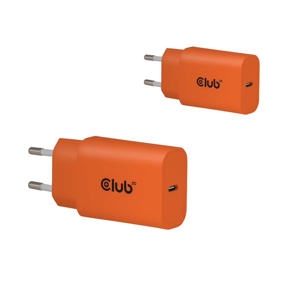 CAC-3023 2‑Pack USB‑C Charger 30W Orange