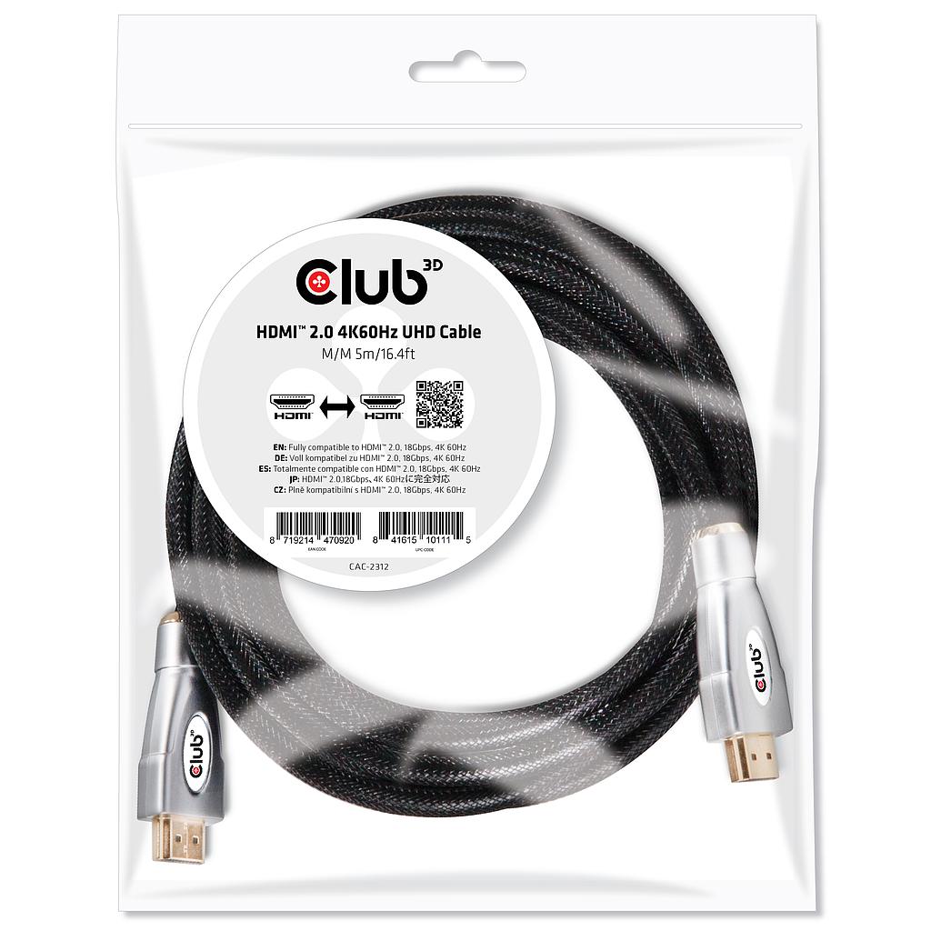 CAC-2312 HDMI™ 2.0 4K60Hz UHD Cable 5m/16.40ft