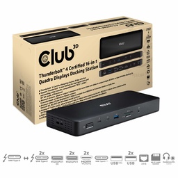 [CSV-1583] CSV-1583 Thunderbolt™ 4 16‑in‑1 Quadra Displays Docking Station