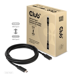 [CAC-1531] CAC-1531 USB‑C® Extension Cable 5Gbps 60W 4K60Hz M/F 1m/3.28ft