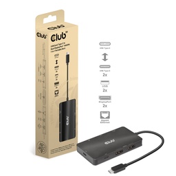 [CSV-1598] CSV-1598 USB‑C® 10Gbps to Dual DisplayPort™ 4K60Hz 7‑in‑1 Portable Dock