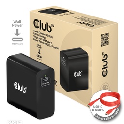 [CAC-1914EU]  CAC-1914EU Travel Charger 140W GaN Single USB‑C PD 3.1 