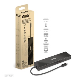 [CSV-1584] CSV-1584 USB‑C® 6‑in‑1 Dual Display Portable Dock USB‑C Video 4K60Hz