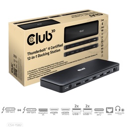 [CSV-1582] CSV-1582 Thunderbolt™ 4 Certified 12‑in‑1 Docking Station