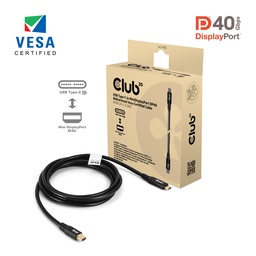 [CAC-1561] CAC-1561 USB‑C® to Mini DisplayPort™ DP40 Bidirectional VESA Certified Cable 2m/6.56ft