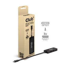 [CSV-1553] CSV-1553 USB‑C® to Triple DisplayPort™ MST Hub 4K60Hz