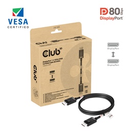 [CAC-1092] CAC-1092 DisplayPort™ 2.1 VESA DP80 Certified Cable 8K240Hz 1.6m/5.25ft