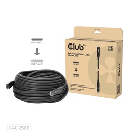 [CAC-2580] CAC-2580 USB‑C® AOC Cable 8K60Hz 10Gbps 60W 15m/49.21ft