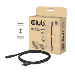 [CAC-2502] CAC-2502 USB‑C® 40Gbps Extension Cable 1m/3.28ft 240W 8K60Hz M/F