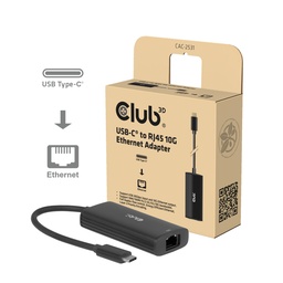 [CAC-2531] CAC-2531 USB‑C® to RJ45 10G Ethernet Adapter M/F