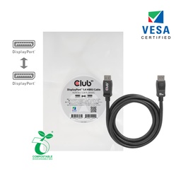 [CAC-2067] CAC-2067 DisplayPort™ 1.4 HBR3 Cable M/M 1m/3.28ft