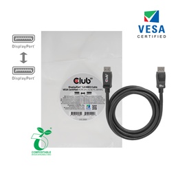 [CAC-2068] CAC-2068 DisplayPort™ 1.4 HBR3 Cable M/M 2m/6.56ft
