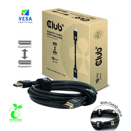 [CAC-1060] CAC-1060 DisplayPort™ 1.4 HBR3 8K60Hz 28AWG Cable M/M 3m/9.84ft