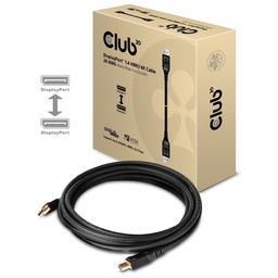 [CAC-1061] CAC-1061 DisplayPort™ 1.4 HBR3 8K60Hz Cable M/M 5m/16.40ft