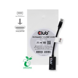 [CAC-2170]  CAC-2170 Mini DisplayPort™ 1.2 to HDMI™ 2.0 UHD Active Adapter 