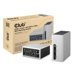 [CSV-3104D] CSV-3104D USB‑A 5Gbps 4K30 Mini Docking Station