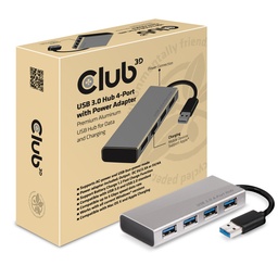 [CSV-1431] CSV-1431 USB 3.1 Hub 4‑Port with Power Adapter