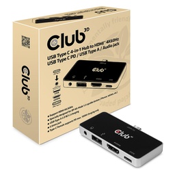 [CSV-1591] CSV-1591 USB‑C® 4‑in‑1 Hub HDMI™ 4K60 USB‑C PD USB‑A Audio