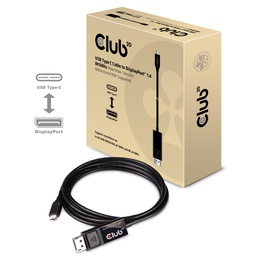 [CAC-1557] CAC-1557 USB‑C® to DisplayPort™ 1.4 8K60Hz Cable M/M 1.8m/5.91ft