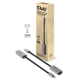[CAC-1567] CAC-1567 USB‑C® to DisplayPort™ 1.4 8K60Hz HBR3 Active Adapter