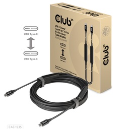 [CAC-1535] CAC-1535 USB‑C® to USB‑C Active Cable 10Gbps 8K60Hz 5m/16.40ft