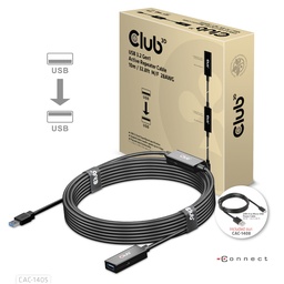 [CAC-1405] CAC-1405 USB‑A 5Gbps Active Repeater Cable 10m/32.81ft