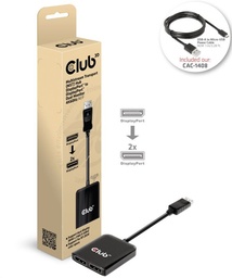[CSV-7200] CSV-7200 MST Hub DisplayPort™ 1.4 to Dual DisplayPort™ 4K60Hz